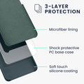 kwmobile Phone Case for Samsung Galaxy A54 5G Case Silicone Cover Protective Cover