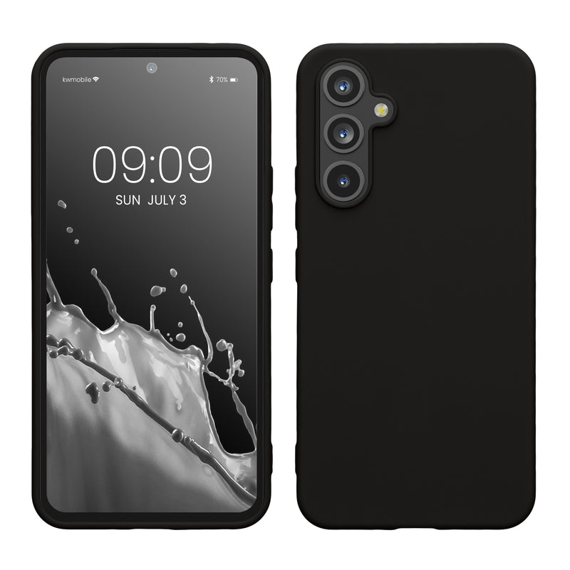 kwmobile Case Compatible with Samsung Galaxy A54 5G Case - Silicone Phone Cover - Shockproof Flexible Protective Cover - Case