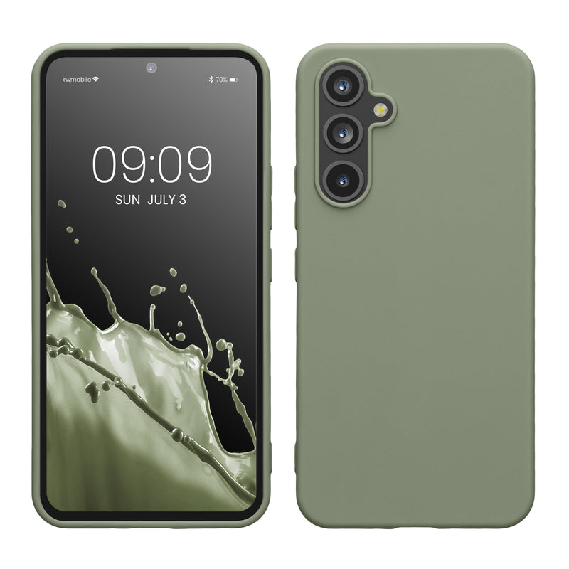 kwmobile Case Compatible with Samsung Galaxy A54 5G Case - Silicone Phone Cover - Shockproof Flexible Protective Cover - Case