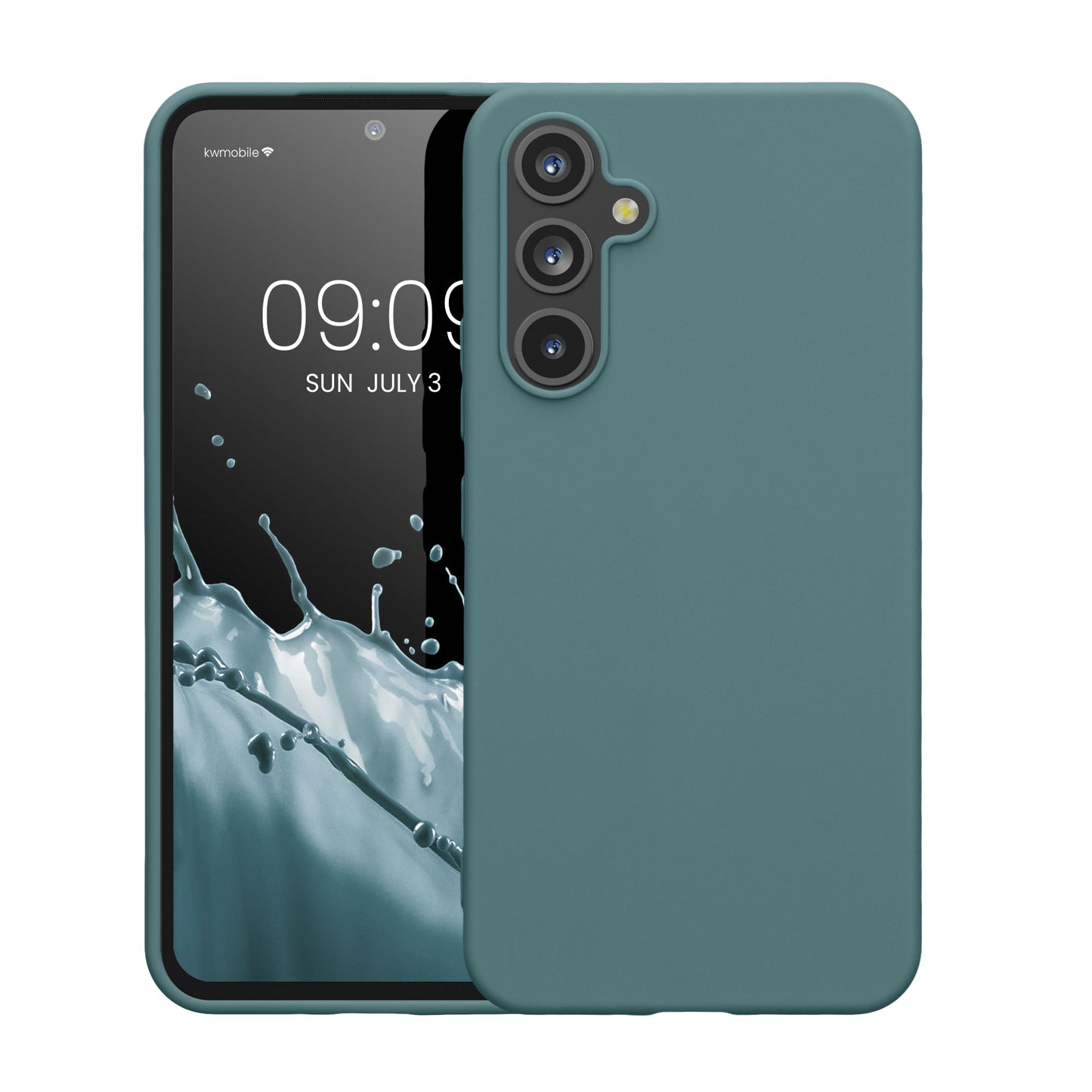 kwmobile Case Compatible with Samsung Galaxy A54 5G Case - Silicone Phone Cover - Shockproof Flexible Protective Cover - Case