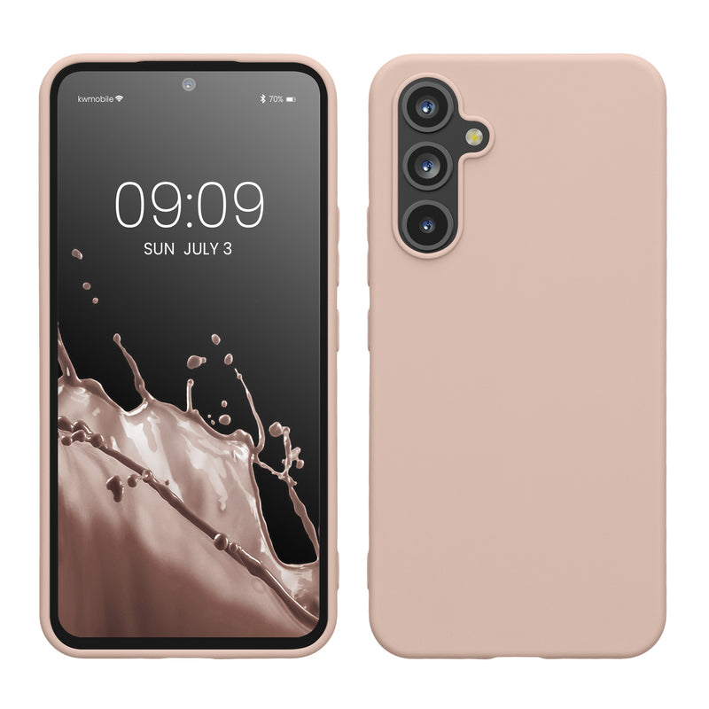 kwmobile Case Compatible with Samsung Galaxy A54 5G Case - Silicone Phone Cover - Shockproof Flexible Protective Cover - Case