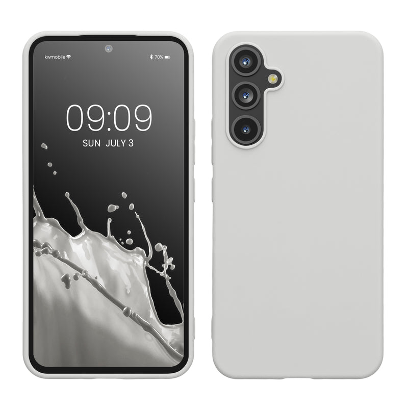 kwmobile Case Compatible with Samsung Galaxy A54 5G Case - Silicone Phone Cover - Shockproof Flexible Protective Cover - Case