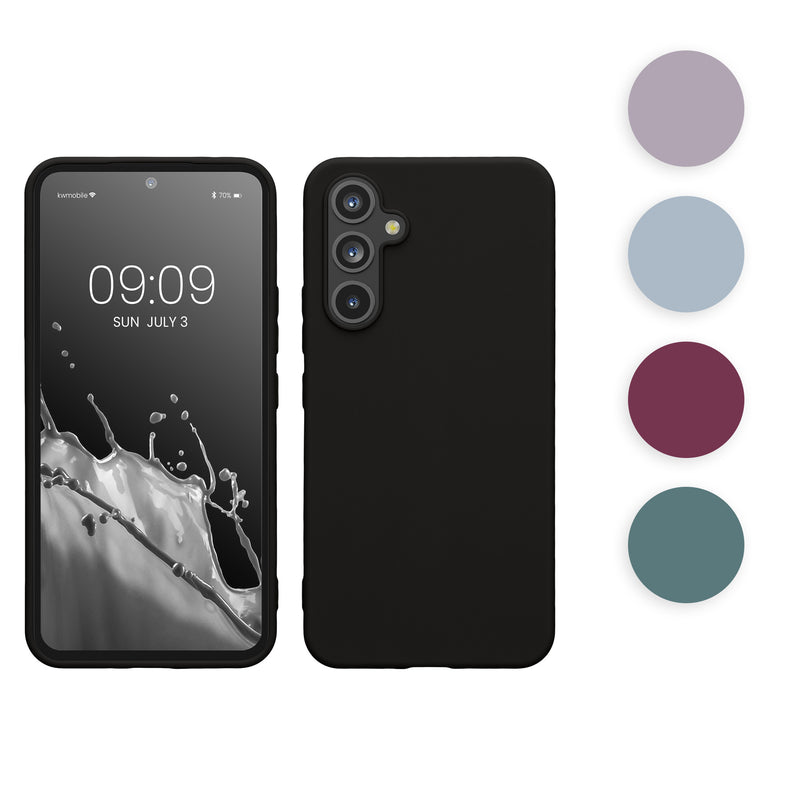 kwmobile Hülle kompatibel mit Samsung Galaxy A54 5G Hülle - TPU Silikon Handyhülle - Schutzhülle stoßabsorbierend flexibel - Case in Sweet Cherry Sweet Cherry  