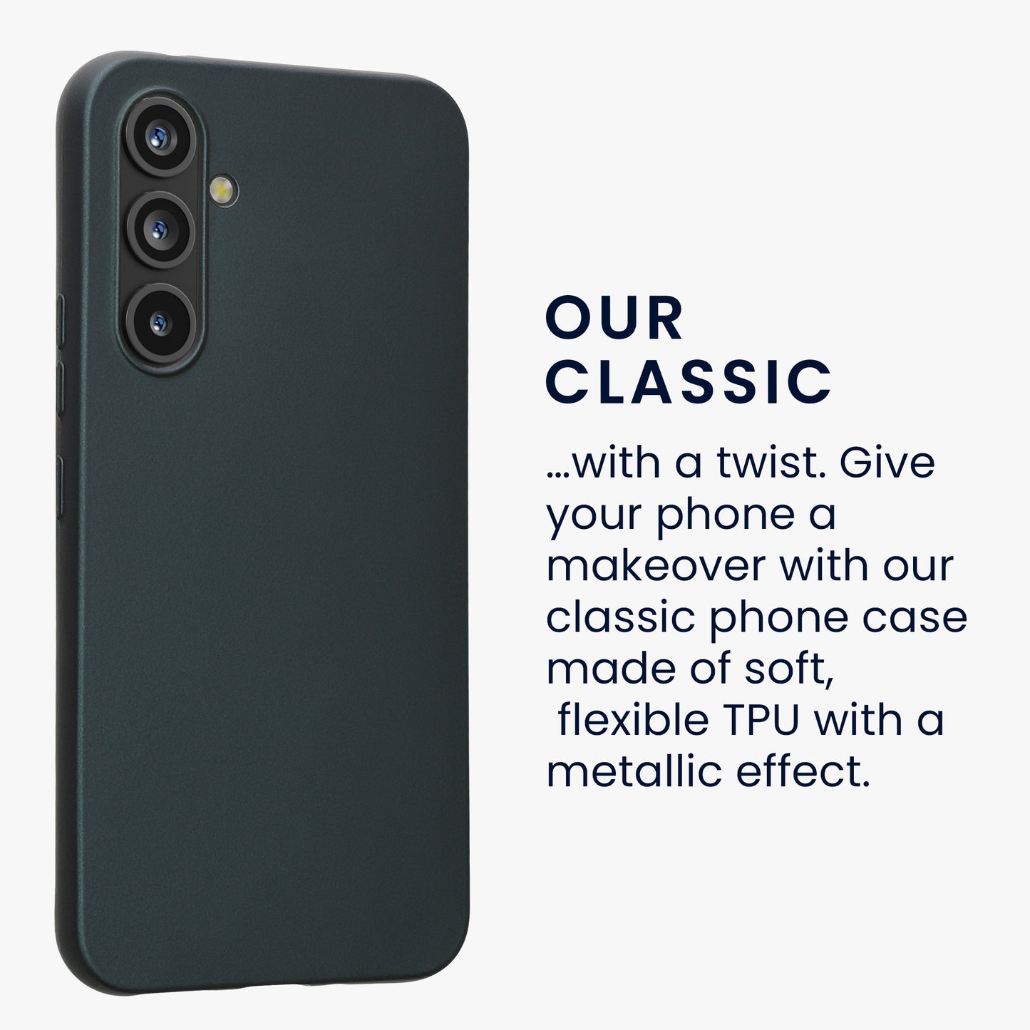 kwmobile Case Compatible with Samsung Galaxy A54 5G - Shock-Absorbing Flexible Protective Cover - Case