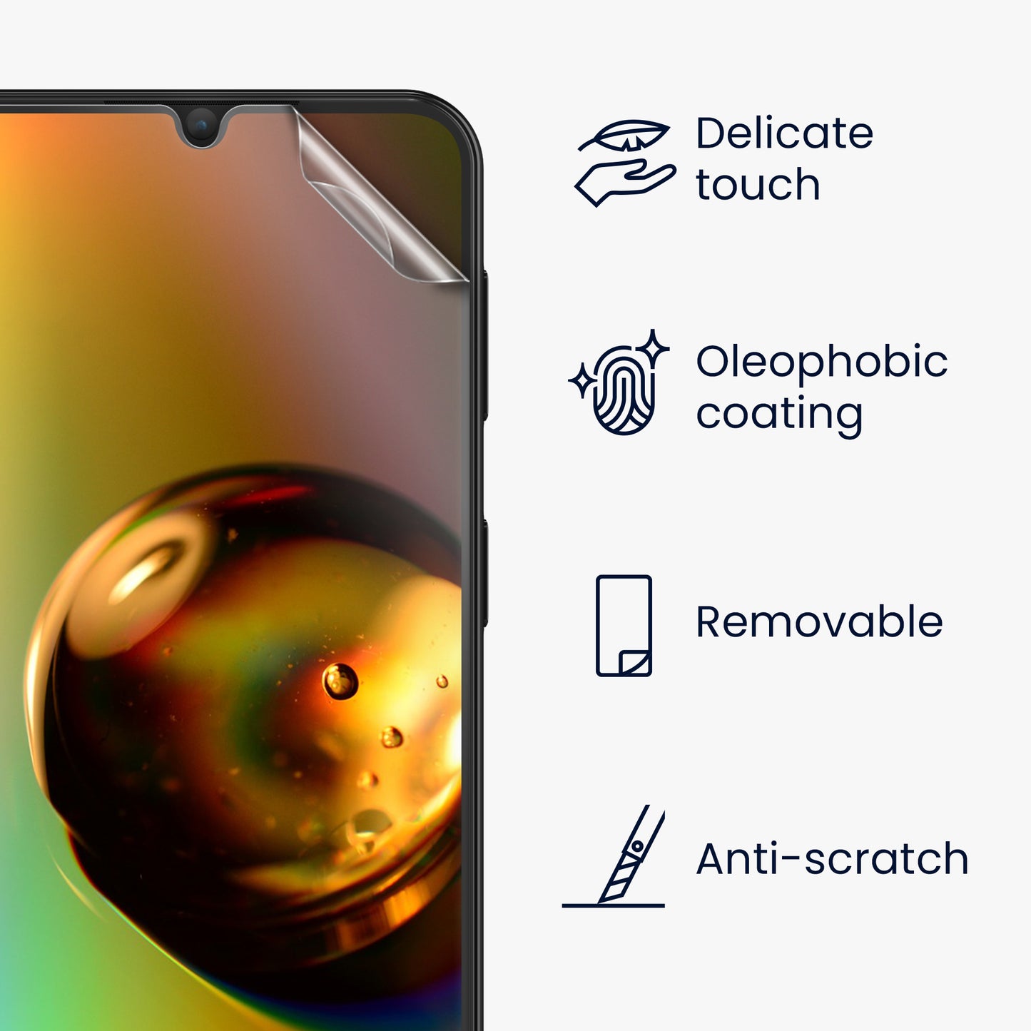 3x Crystal Clear Film for Samsung Galaxy A34 5G