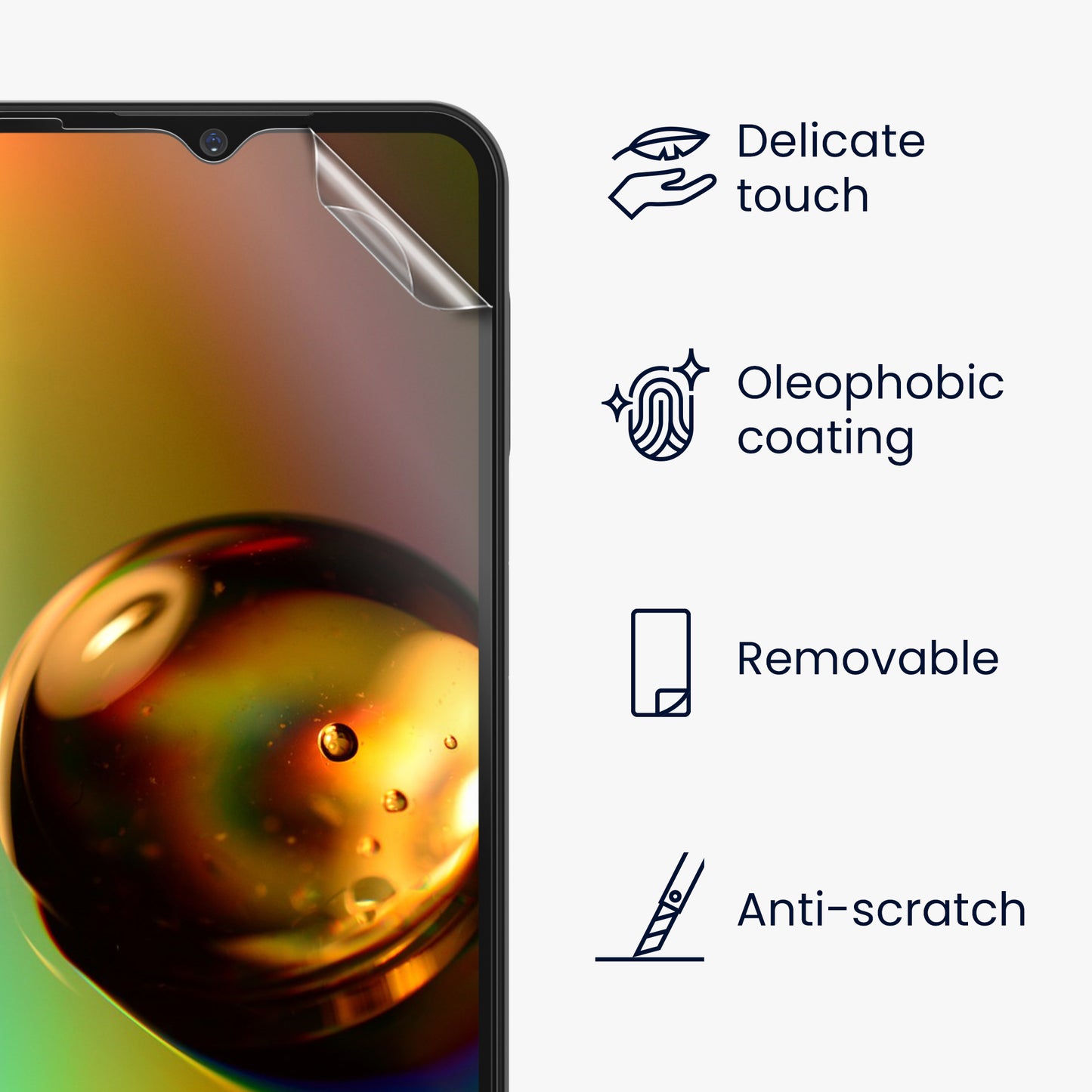 3x Crystal Clear Screen Protector for Samsung Galaxy A14 5G