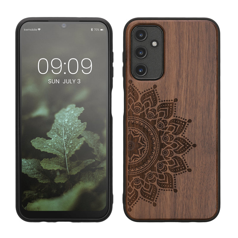 kwmobile Case Compatible with Samsung Galaxy A14 5G Phone Cover TPU Compass Vintage