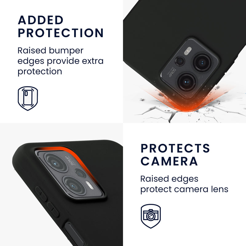 kwmobile Phone Case for Motorola Moto G23 / Moto G13 Case Wireless Charging Protective Cover