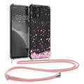 kwmobile Necklace Case compatible with Motorola Moto G23 / Moto G13 Silicone Cover with Lanyard