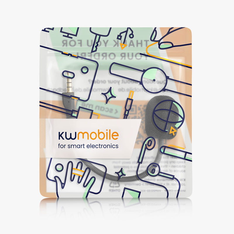 kwmobile Replacement Headphone Microphone compatible with Steelseries Arctis 1 Headset - Gaming Headphone Mic with 3.5mm Jack Plug