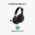 kwmobile Replacement Headphone Microphone compatible with Steelseries Arctis 1 Headset - Gaming Headphone Mic with 3.5mm Jack Plug