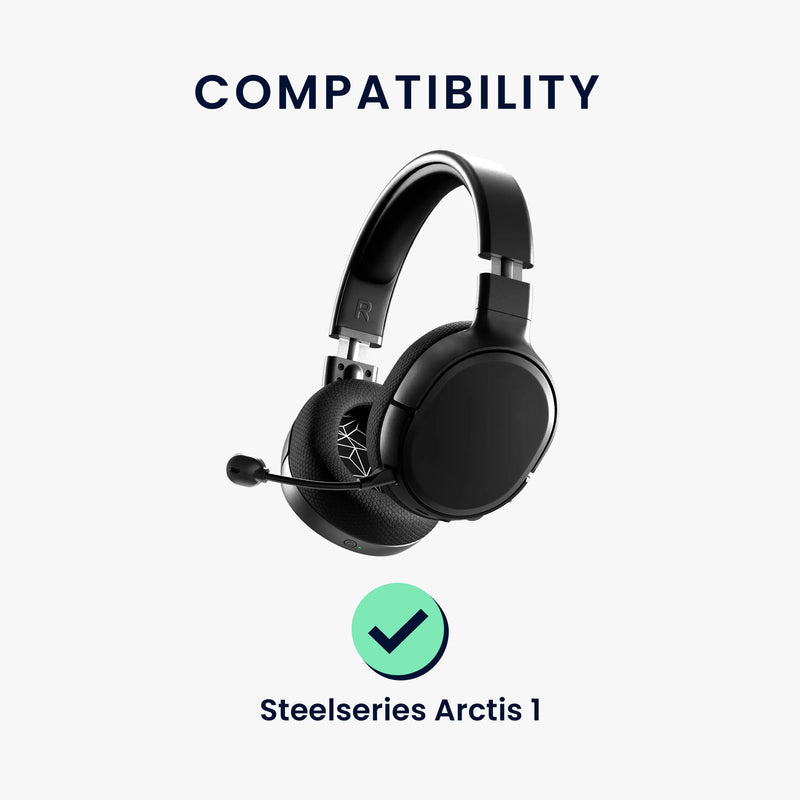 kwmobile Replacement Headphone Microphone compatible with Steelseries Arctis 1 Headset - Gaming Headphone Mic with 3.5mm Jack Plug