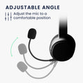 kwmobile Replacement Headphone Microphone compatible with Steelseries Arctis 1 Headset - Gaming Headphone Mic with 3.5mm Jack Plug