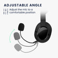 kwmobile Replacement Headphone Microphone compatible with Turtle Beach Stealth 400 / 420x / 450 / 520 / Recon 50x / 50p / 60p Headset - Gaming Headphones Microphone with 3.5mm Jack Plug