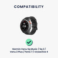 kwmobile USB C Charging Cable compatible with Garmin Venu Sq Music / Sq 2 / Venu 2 Plus / Fenix 7 / vivoactive 4 Cable Charger Smart Watch Replacement Cable Fitness Tracker Charging Cable