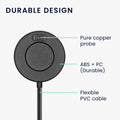 kwmobile USB C Charging Cable compatible with Garmin Venu Sq Music / Sq 2 / Venu 2 Plus / Fenix 7 / vivoactive 4 Cable Charger Smart Watch Replacement Cable Fitness Tracker Charging Cable
