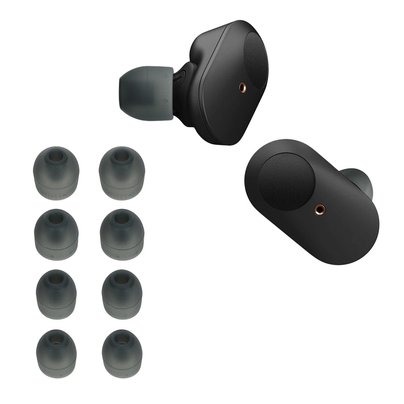 kwmobile Replacement Earpads compatible with Sony WF-1000XM3 / WF-SP900 / WF-SP510 In-Ear Headphone Cushions