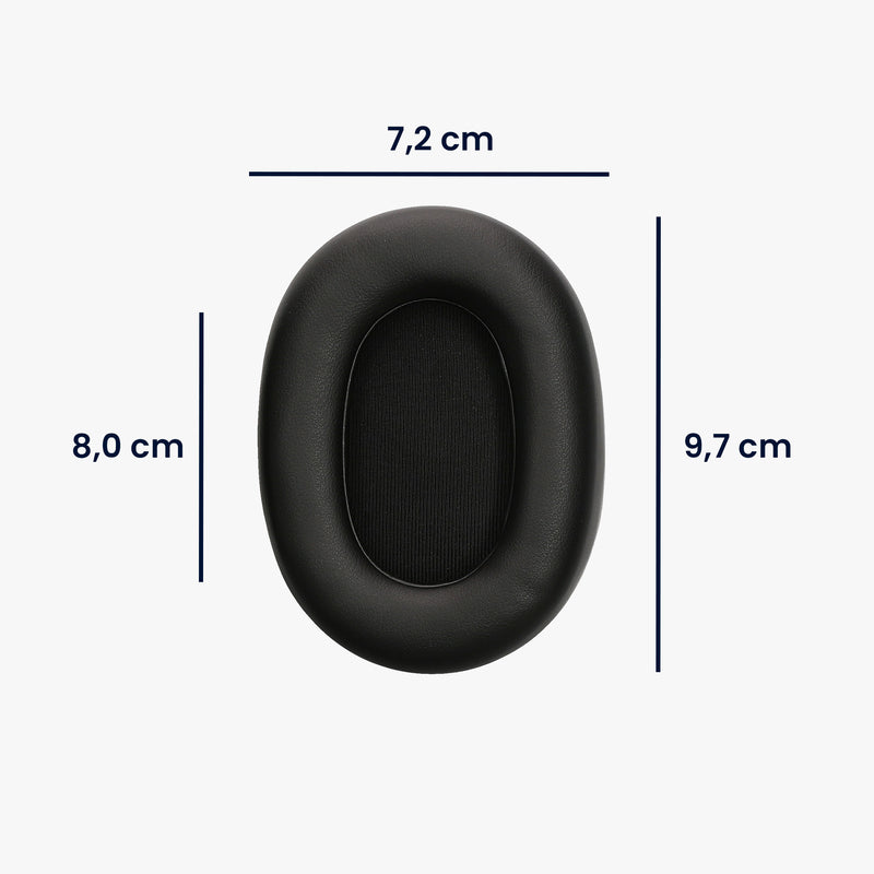 kwmobile Ear Pads for Jabra Elite 85h Earpads Replacement Ear Pads Headphone Spare Parts Headphone Replacement Pads for Over-Ear Headphones