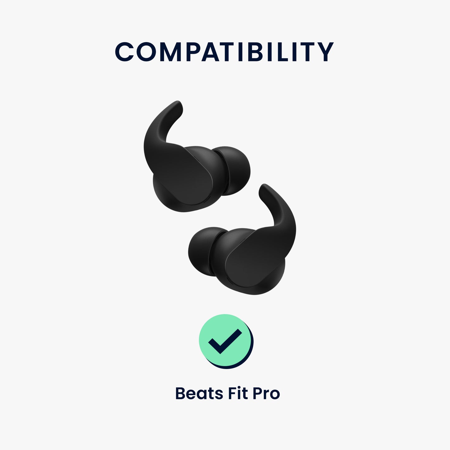 Replacement in-ear headphones in 3 sizes