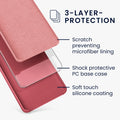 kwmobile Phone Case for Xiaomi Redmi Note 12 5G / POCO X5 5G - Silicone Case - Wireless Charging - Protective Cover
