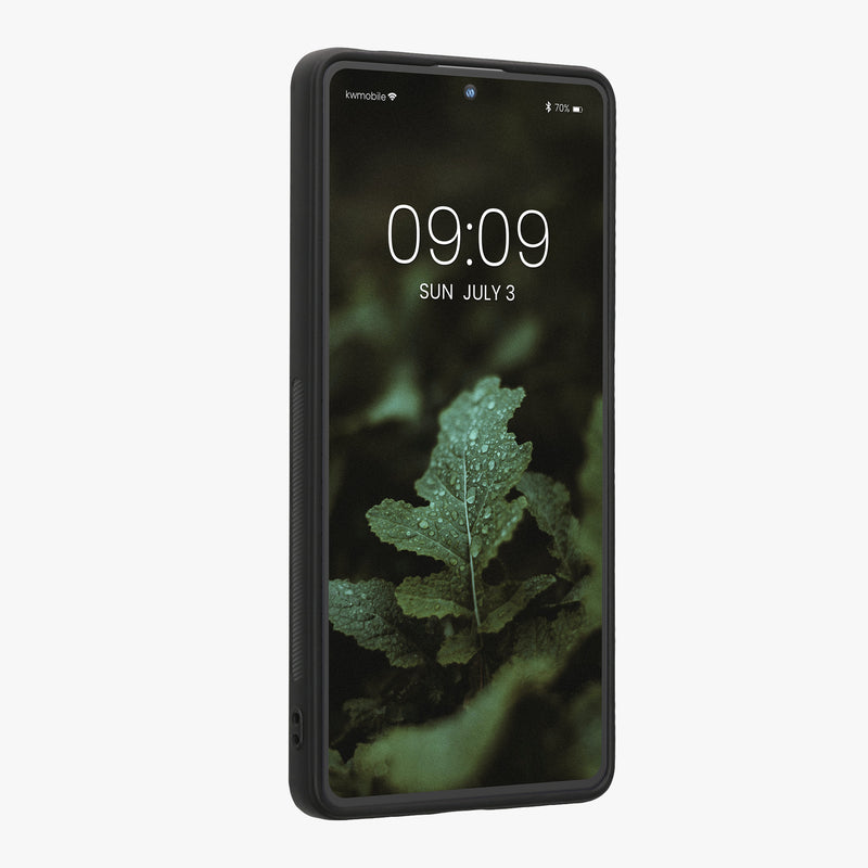 Wooden Case with TPU Bumper for Xiaomi Poco X5 Pro 5G Walnut Wood