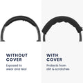 kwmobile Headband Cover Compatible with AudioTechnica ATH M50X / M50 / M40X / M40 / M30X / M20X Case - Headband Cushion - Headphone Protector