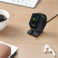 kwmobile USB Charger compatible with Xiaomi Redmi Band 2 USB Cable Charger Stand Smart Watch Charging Station Docking Station Charging Cable with Stand Function