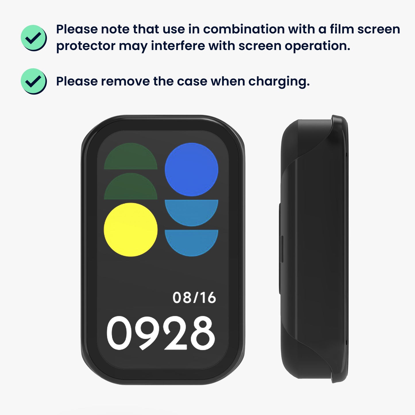 Case compatible with Xiaomi Redmi Band 2