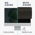 kwmobile Protective Cover compatible with Samsung Smart Monitor 32" (M8 / M7 / M5) - PC Monitor Cover - Computer Cover Case
