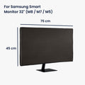 kwmobile Protective Cover compatible with Samsung Smart Monitor 32" (M8 / M7 / M5) - PC Monitor Cover - Computer Cover Case