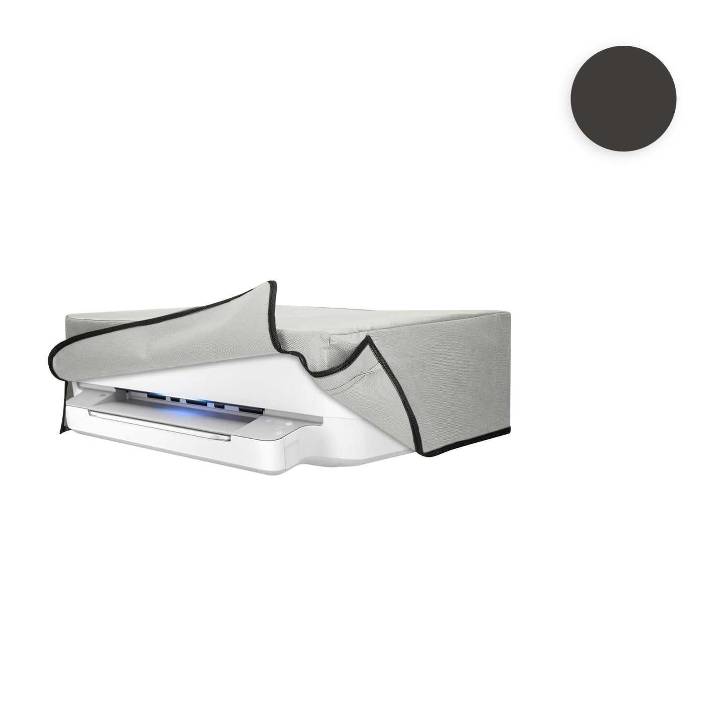 kwmobile Cover kompatibel mit HP Envy 6020e / Envy 6055e - Tasche Hülle Drucker - Staubschutzhülle Schutzhaube Schutzhülle - Hellgrau Hellgrau  