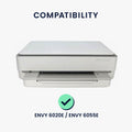 kwmobile Cover compatible with HP Envy 6020e / Envy 6055e - Printer Dust Cover Protective Hood Sleeve