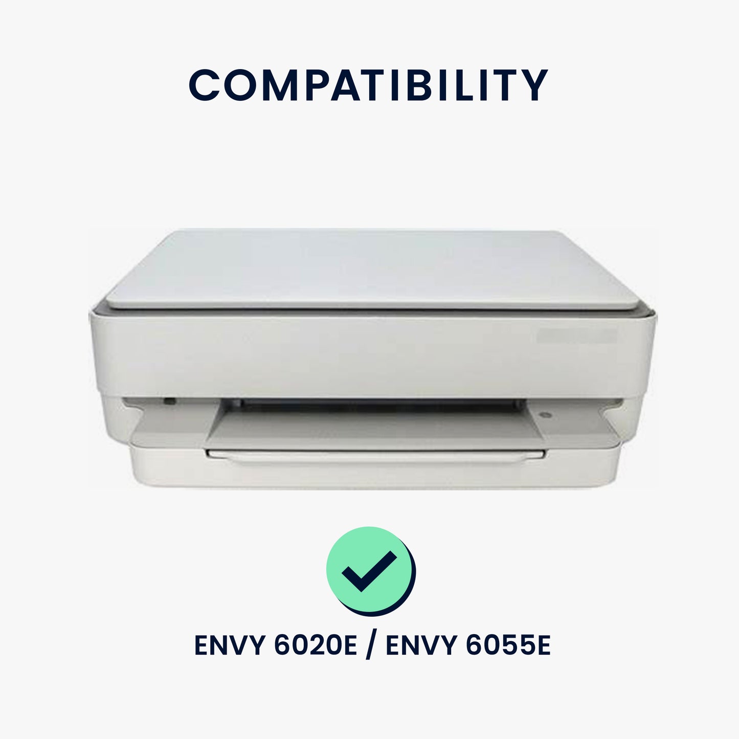 kwmobile Cover compatible with HP Envy 6020e / Envy 6055e - Printer Dust Cover Protective Hood Sleeve