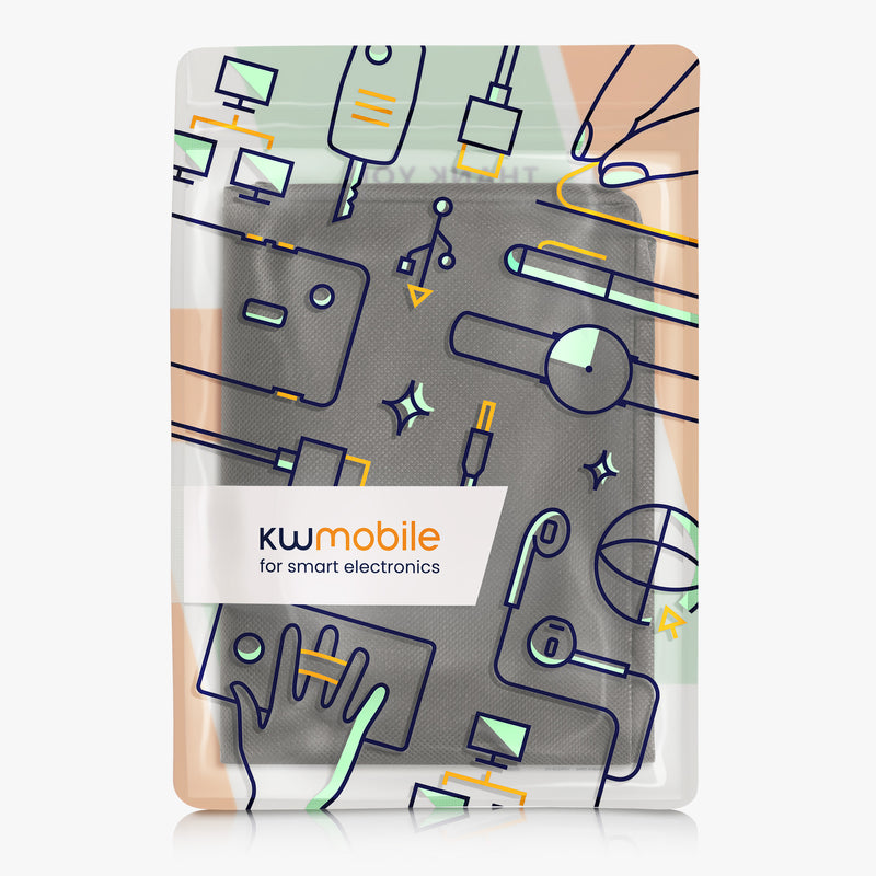 kwmobile Cover compatible with HP DeskJet 4120e / DeskJet 4155e / 4220e - Printer Bag Case - Dust Cover Protective Hood Protective Case
