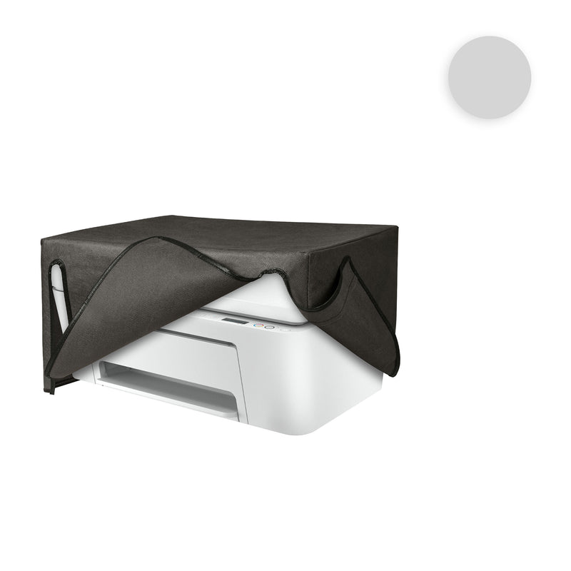 kwmobile Cover kompatibel mit HP DeskJet 4120e / DeskJet 4155e / 4220e - Tasche Hülle Drucker - Staubschutzhülle Schutzhaube Schutzhülle - Hellgrau Hellgrau  