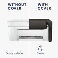 kwmobile Cover compatible with HP DeskJet 4120e / DeskJet 4155e / 4220e - Printer Bag Case - Dust Cover Protective Hood Protective Case