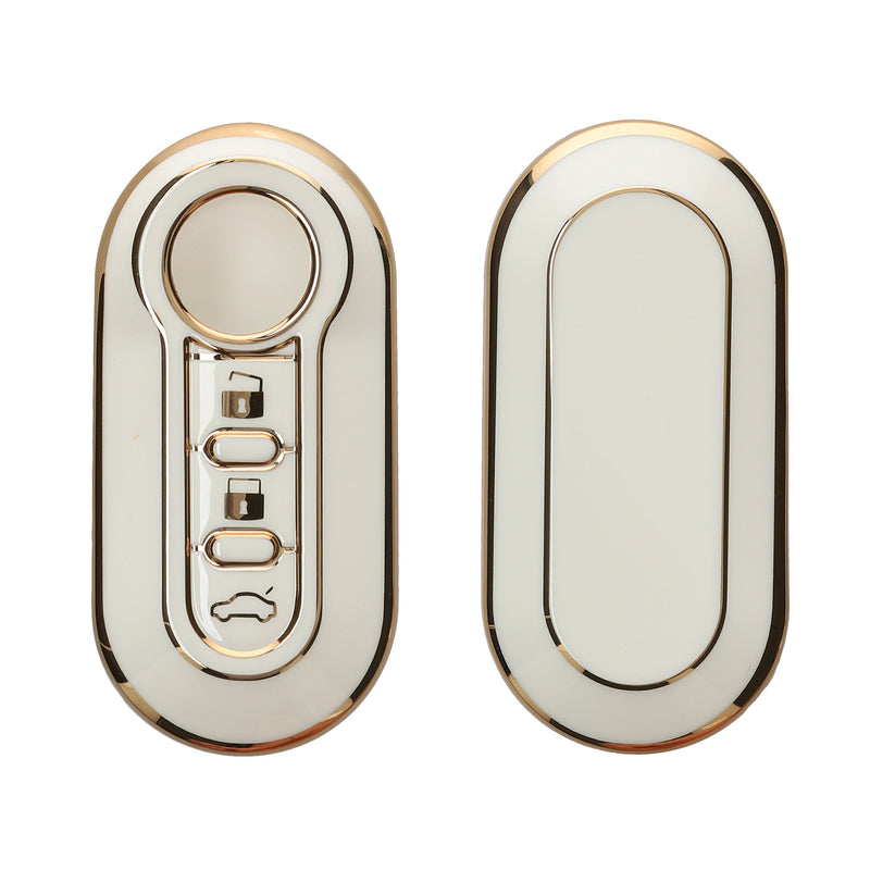 Silicone case compatible with Fiat Lancia car key