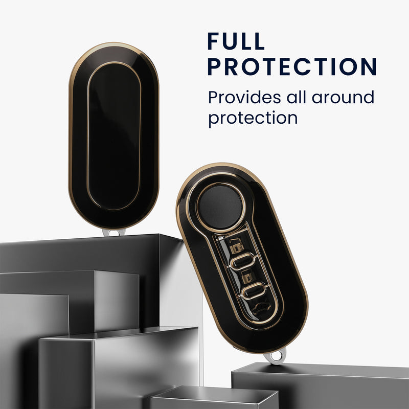 Silicone case compatible with Fiat Lancia car key