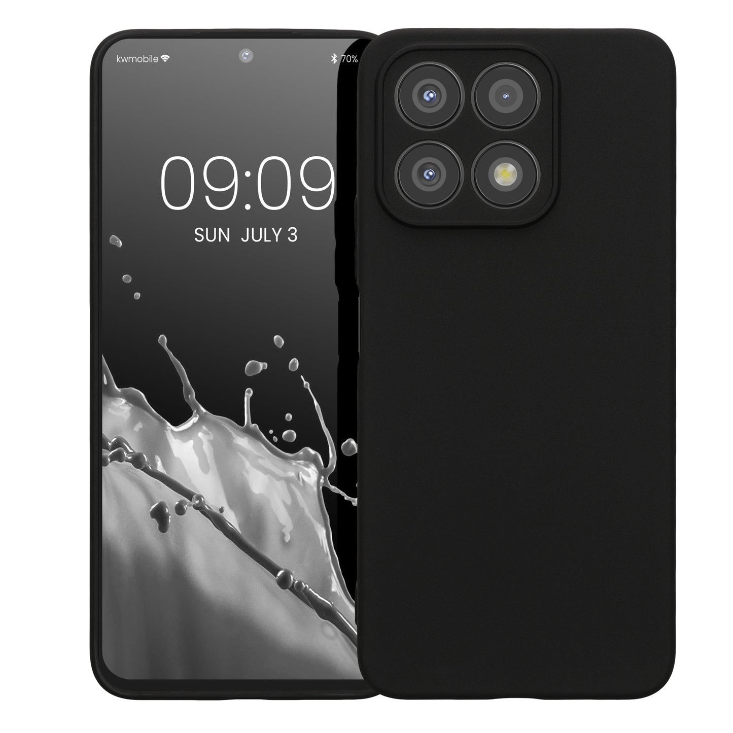 kwmobile Phone Case for HONOR X8a - Soft Silicone Protective Cover