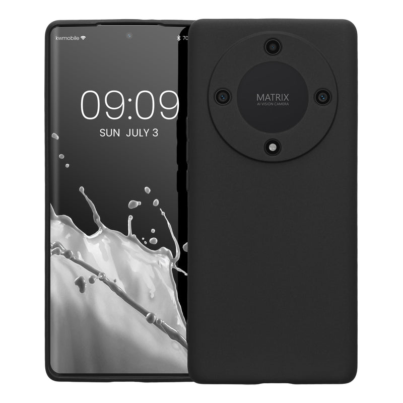 TPU Case with Camera Protection for HONOR Magic5 Lite 5G in Matte Black