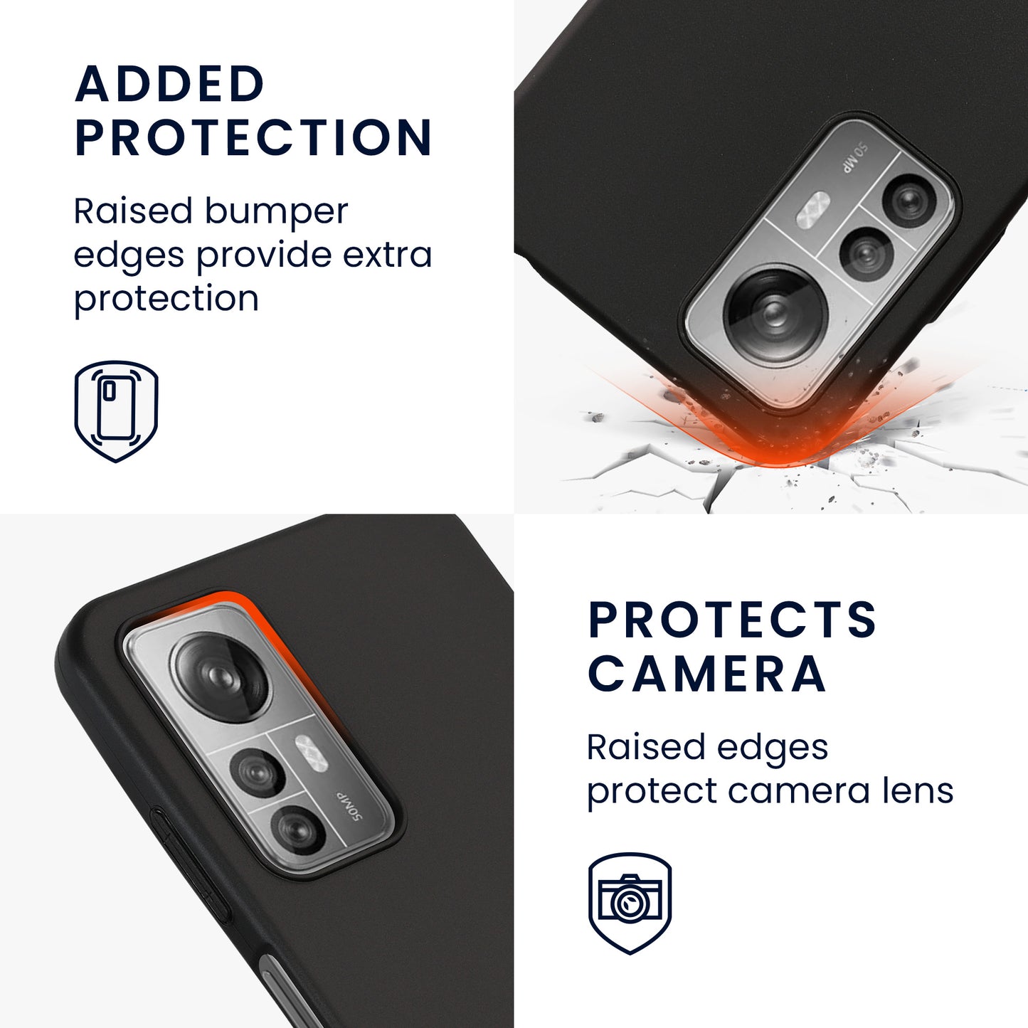 TPU Case for Blackview A85 in Matte Black