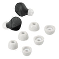 kwmobile 6x Replacement Ear Tips Compatible with Jabra Elite 75t / 65t / Active - 3 Sizes - Earpads Earplugs In-Ear Earbuds