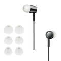 kwmobile Earpads compatible with Sony WI-C300 / WI-C400 / MDR-XB55AP / MDR-EX155AP