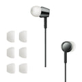 kwmobile Earpads compatible with Sony WI-C300 / WI-C400 / MDR-XB55AP / MDR-EX155AP