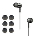 kwmobile Earpads compatible with Sony WI-C300 / WI-C400 / MDR-XB55AP / MDR-EX155AP
