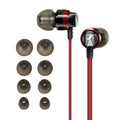 kwmobile Replacement Ear Pads compatible with Sennheiser CX 300S / CX 6.00BT / Momentum In-Ear - 4 Sizes - Replacement Earbuds In-Ear Headphones - Pads