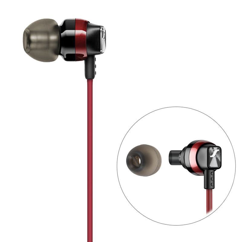 kwmobile Replacement Ear Pads compatible with Sennheiser CX 300S / CX 6.00BT / Momentum In-Ear - 4 Sizes - Replacement Earbuds In-Ear Headphones - Pads