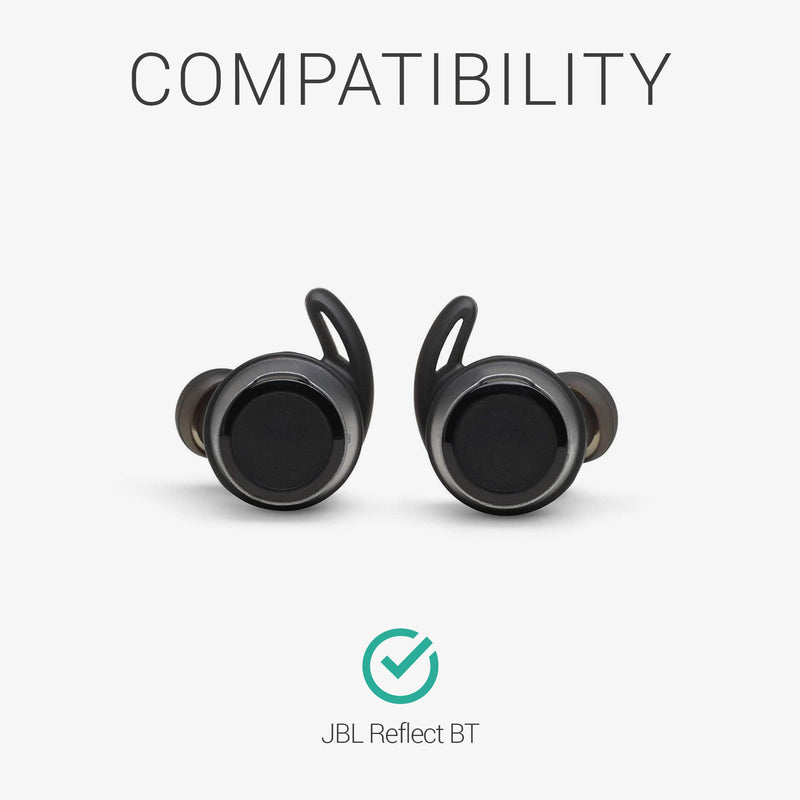 kwmobile 6 Ear Hooks compatible with JBL Reflect BT