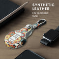 kwmobile Car Key Cover Compatible with Mini 3-Button Smart Key Car Key