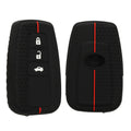 kwmobile Car Key Protection Case compatible with Toyota 3 Buttons RAV4 CHR Corolla 2021 Yaris Hilux Case